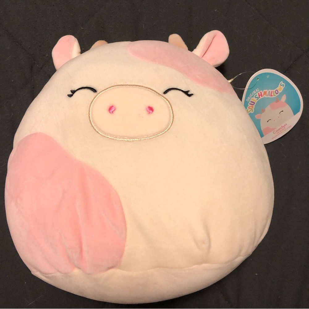 New with Tags Caedyn Cow Squishmallow
